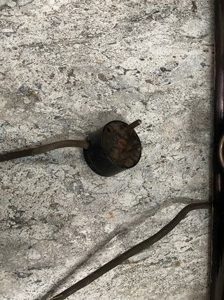 Radio Philips Antigua Marrón y Negra