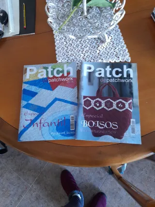 Lote de 2 revistas de patchwork secrets