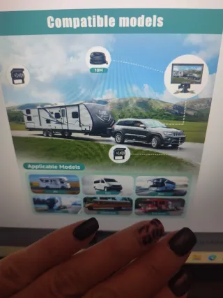 Telecamera Posteriore Camper 720P