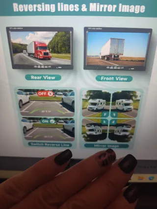 Telecamera Posteriore Camper 720P