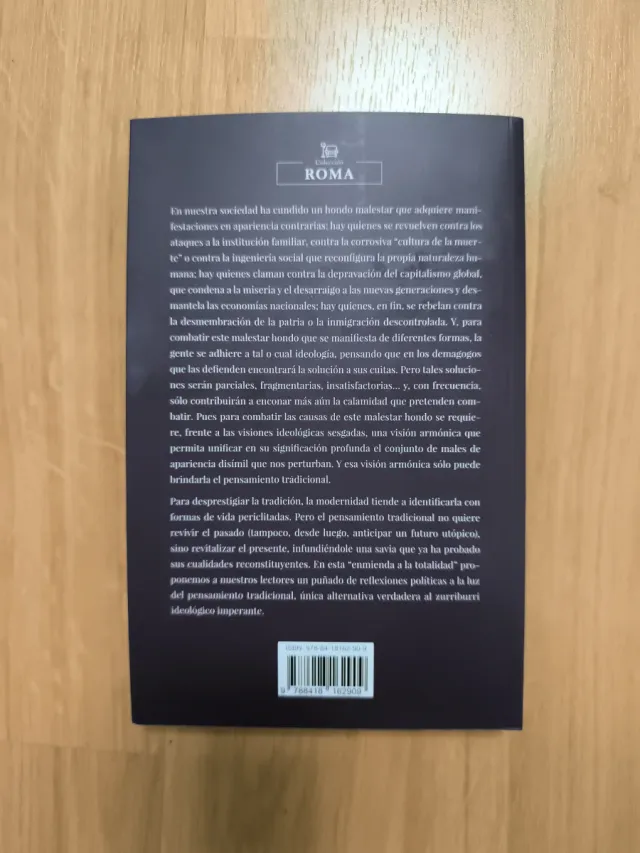 Una enmienda a la totalidad: El pensamiento tra...