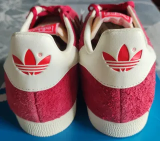 Zapatillas Adidas Gazelle Rojas y Blancas
