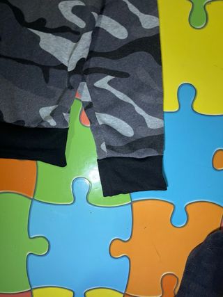 Sudadera Pepe Jeans Camuflaje Gris y Negra