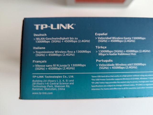 Modem Router TP-Link Archer D7