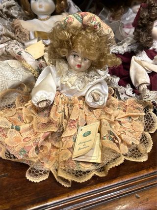 Collezione bambole ceramica Capodimonte