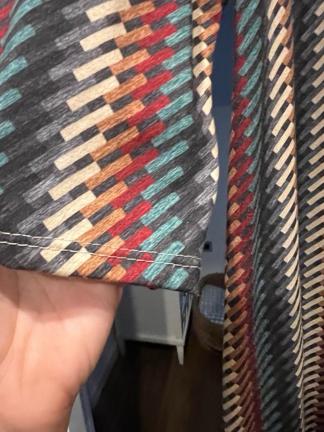 Vestido camisero estampado mujer talla U