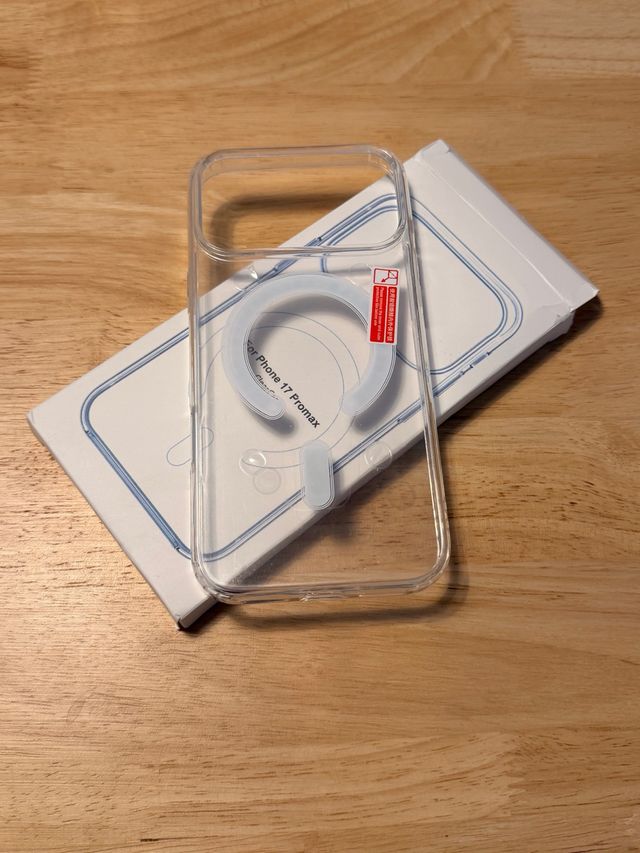 Funda iPhone 17 Pro Max Transparente MagSafe