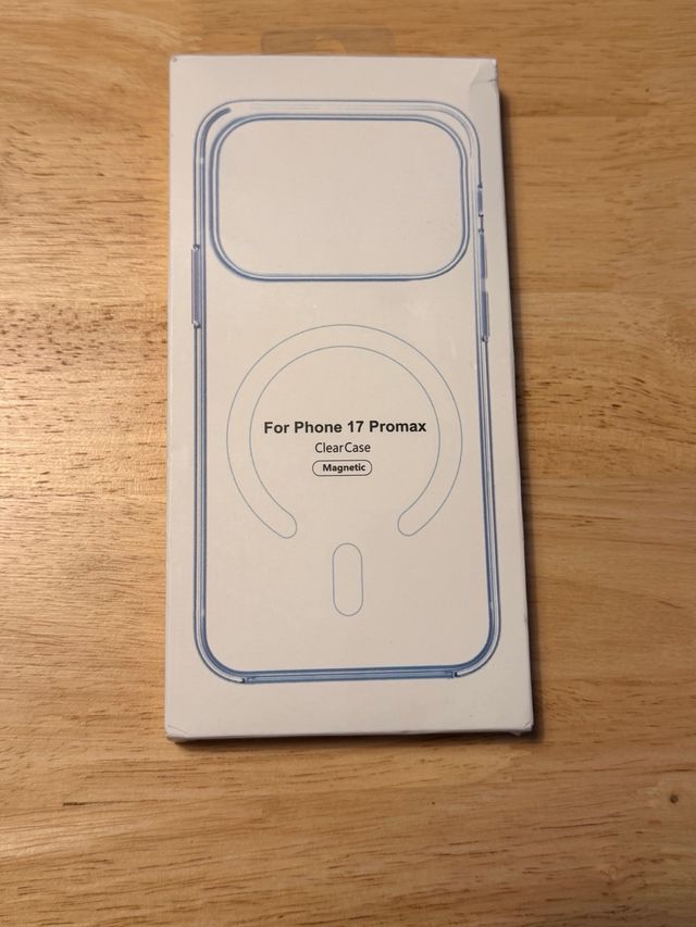 Funda iPhone 17 Pro Max Transparente MagSafe