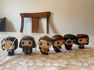 Lote de Mini Funkos Harry Potter Huevos Kinder
