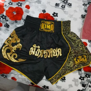 Top King Muay Thai Kickboxing Shorts