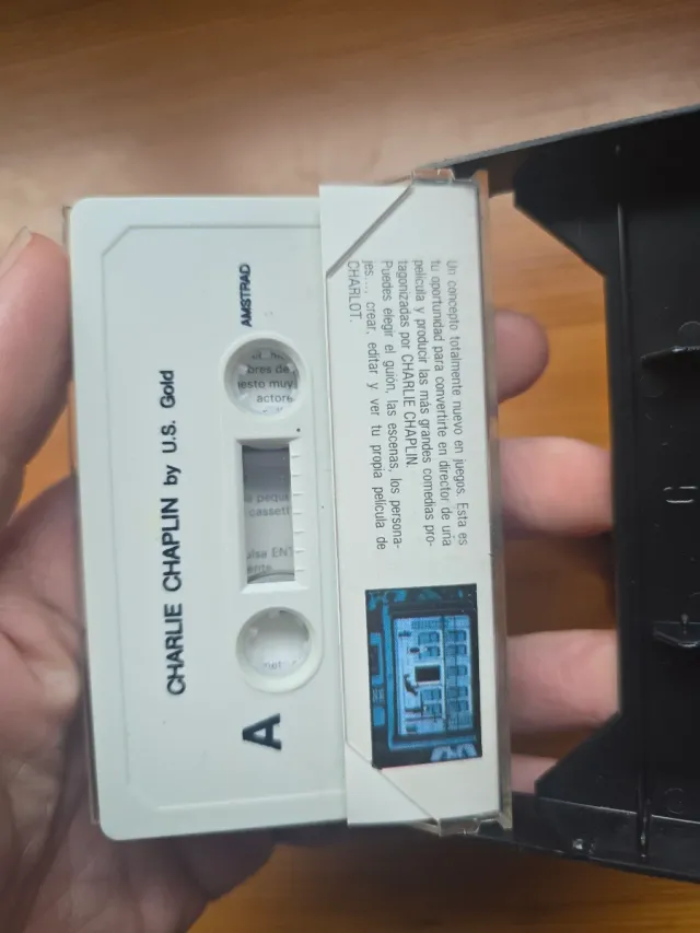 Juego Amstrad Charlie Chaplin