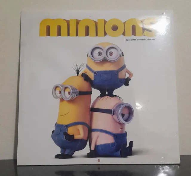 Calendario Minions 2016 Nuovo Sigillato