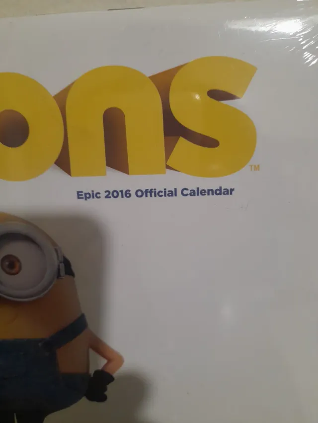 Calendario Minions 2016 Nuovo Sigillato