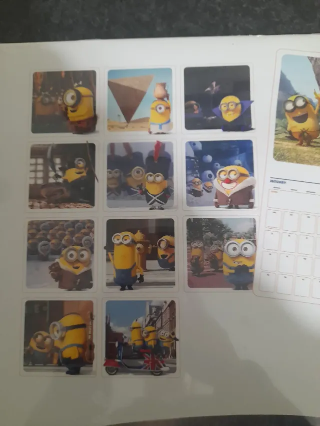 Calendario Minions 2016 Nuovo Sigillato