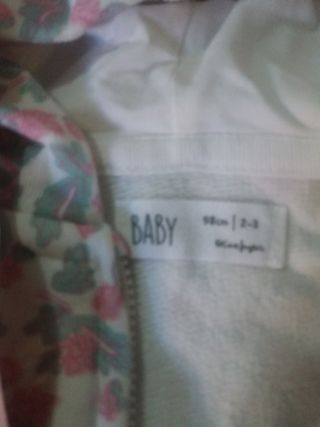 Chaqueta con chaleco para bebé