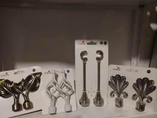 Terminali per tende RESTAR in vetro e metallo