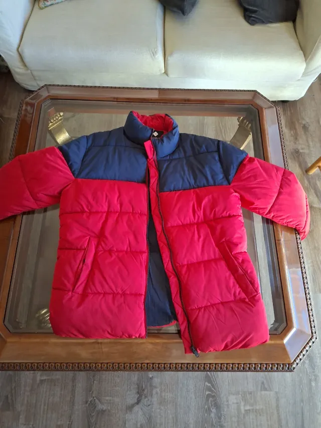 Chaqueta TEX azul y roja talla L