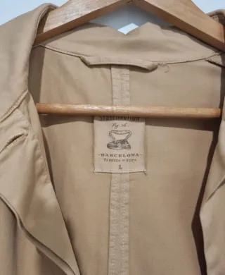 Gabardina Beige