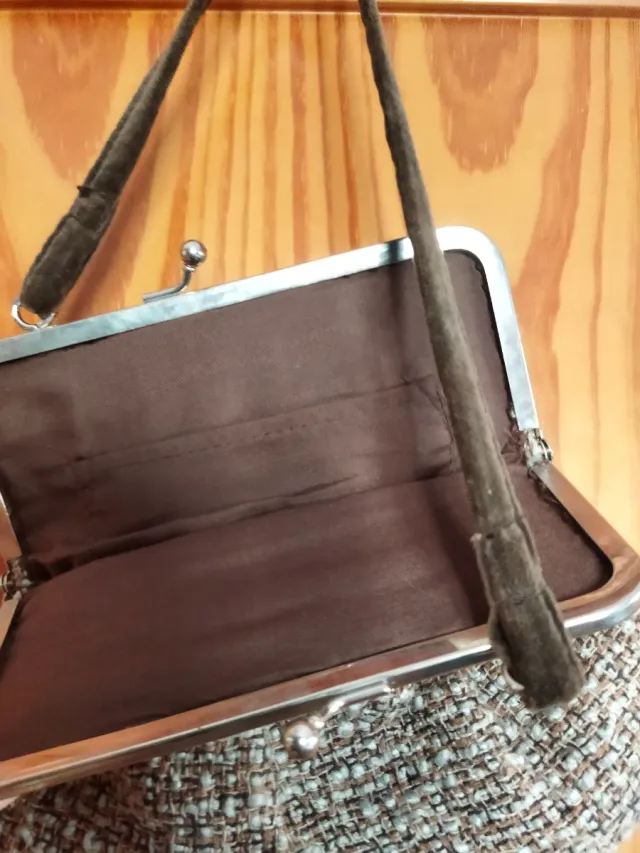 Bolso tweed