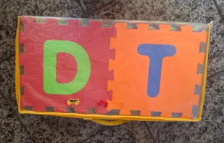 Alfombra Puzzle Letras y Números