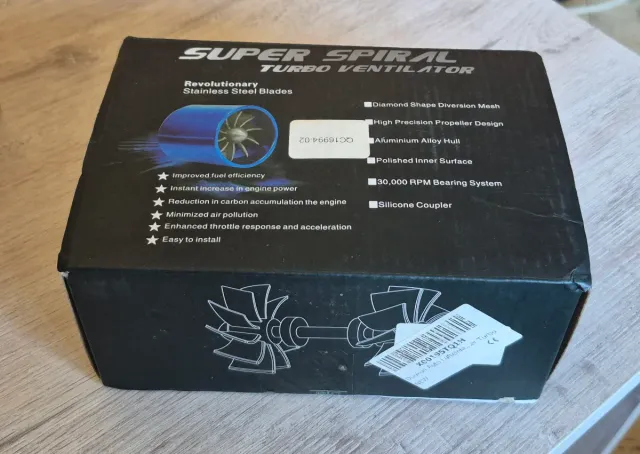 Ventilador Turbo Super Spiral