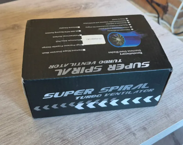 Ventilador Turbo Super Spiral