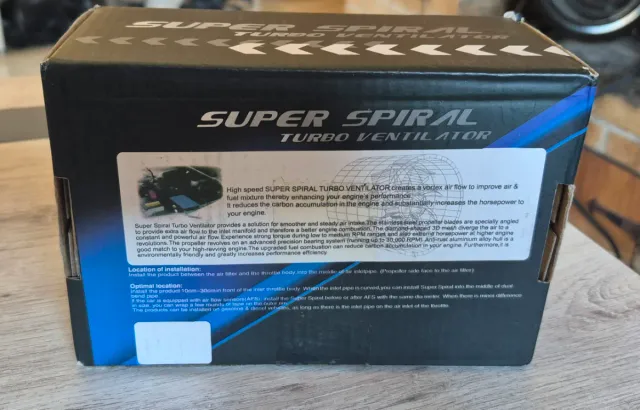 Ventilador Turbo Super Spiral