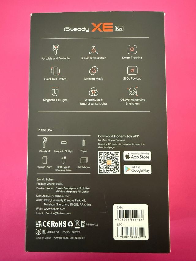 Estabilizador Hohem iSteady XE Kit