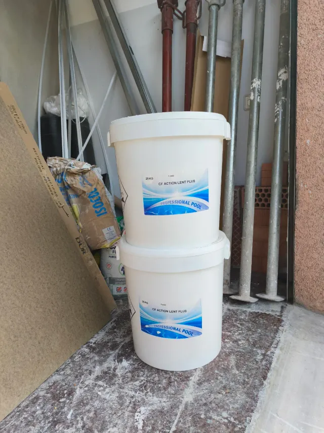 Tricloro Pastillas 25KG Piscina 2 totalmente nueva