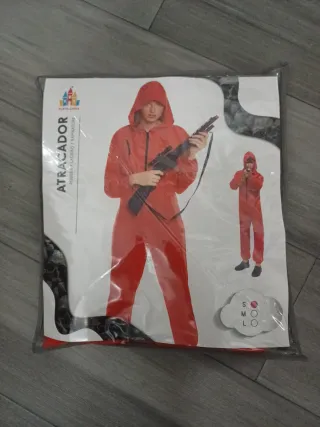 Disfraz Ladrón La Casa de Papel Talla 13-14 Niño