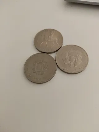 3 Monedas Conmemorativas Inglesas