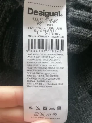 Chaqueta Desigual Patchwork Cremallera