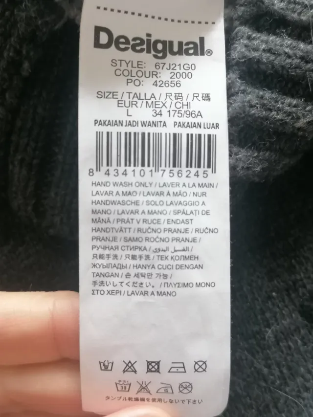 Chaqueta Desigual Patchwork Cremallera