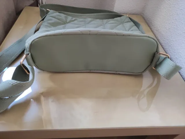 Mochila/Bolso Mujer Verde y Rosa