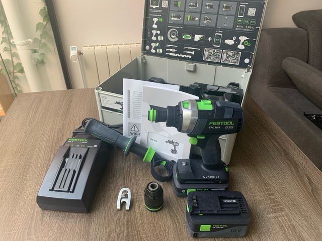 Taladro Percutor Festool TPC 18/4