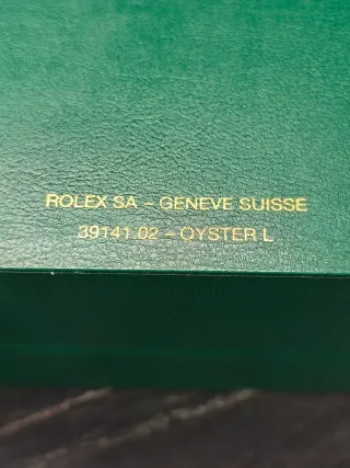 Caja Reloj Rolex Oyster L 39141 Impecable