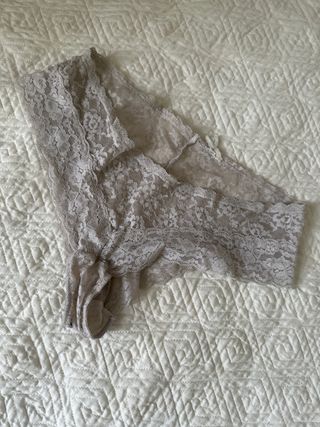 Set Perizoma Pizzo Taglia Unica