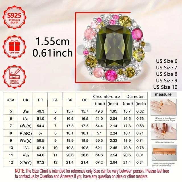 Anillo Clásico de Plata 925 con Circonita Cúbica