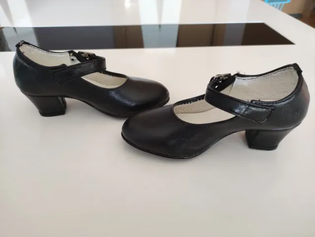 Zapatos Flamenca Niña Talla 26 negro