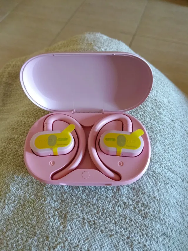 Auriculares TOZO Open Buds Bluetooth ROSA PINK