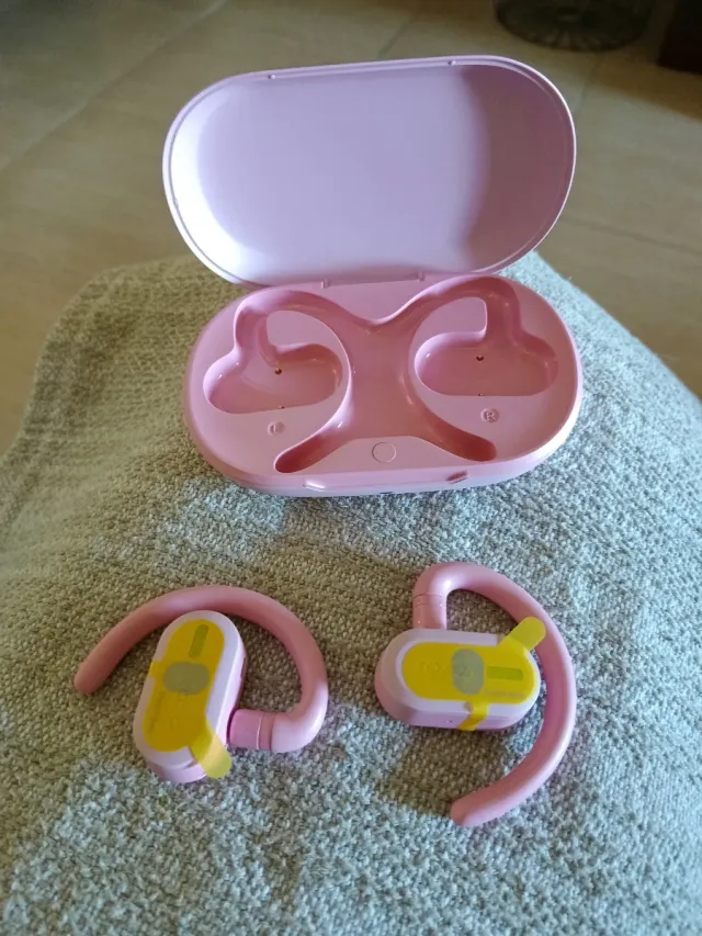 Auriculares TOZO Open Buds Bluetooth ROSA PINK