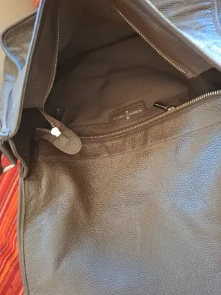 Bolso bandolera de piel calidad hombre Roberto Ver