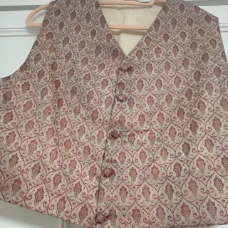 Chaleco Fallero Oro y Rojo