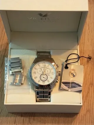 Reloj Viceroy Real Madrid Plata Blanco