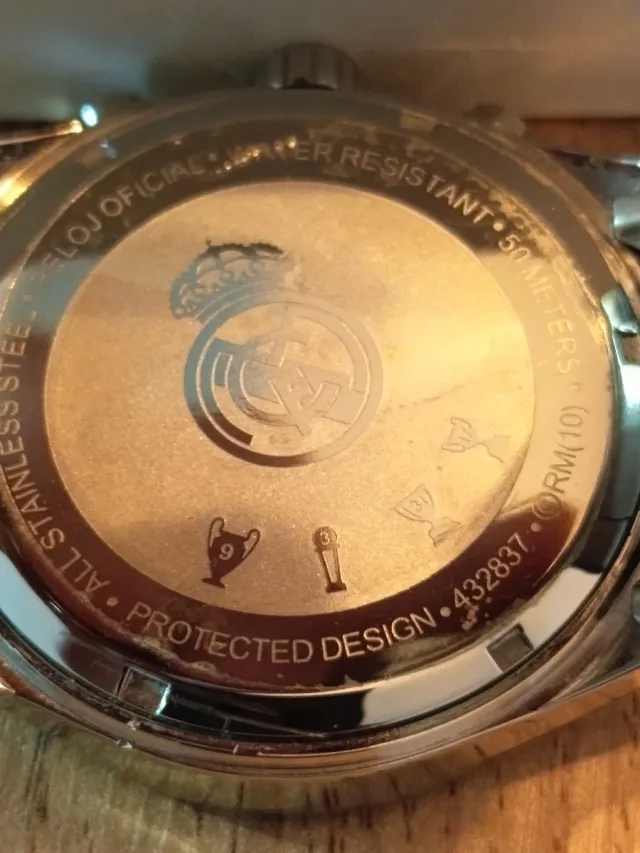 Reloj Viceroy Real Madrid Plata Blanco