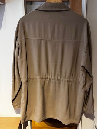 Sobrecamisa Zara Oversize Beige