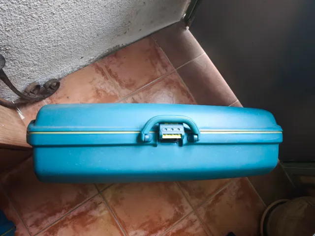 2 maletas de viaje Samsonite verde