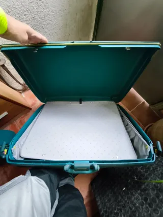 2 maletas de viaje Samsonite verde