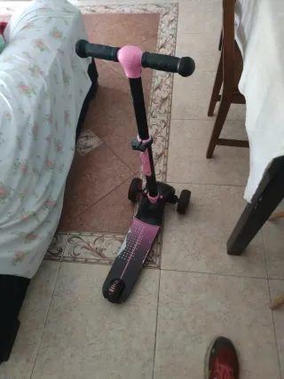 Patinete infantil 3 ruedas niña