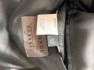 Americana Hombre Lana Fría Talla 52